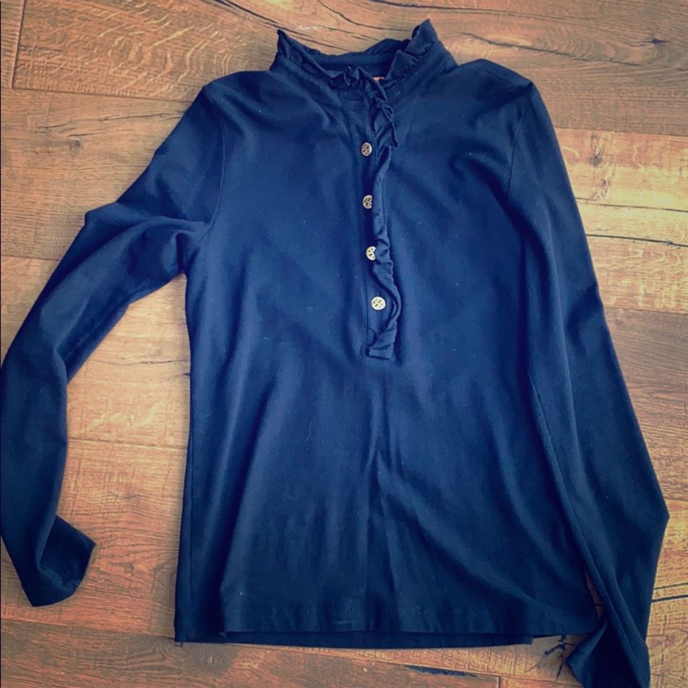 Tory Burch Ruffle Top
